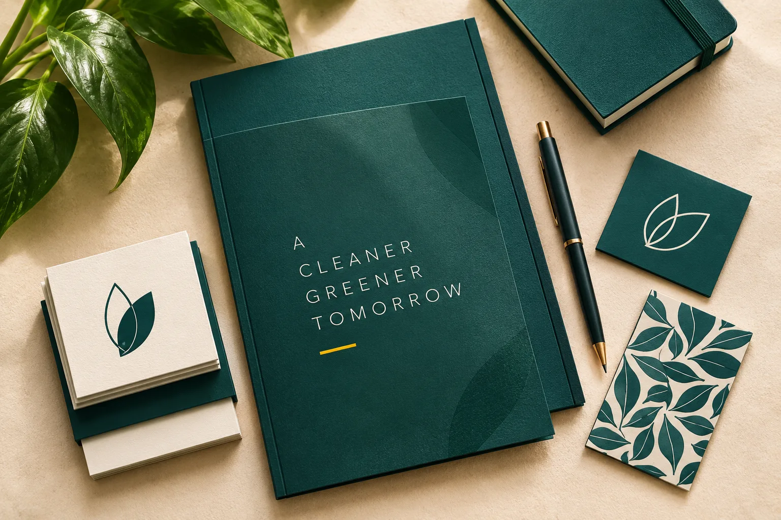 Illustrative brand design preview